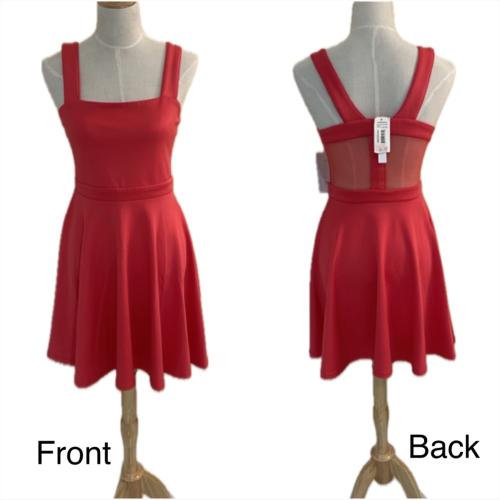 Aqua Coral Party Dress with tags